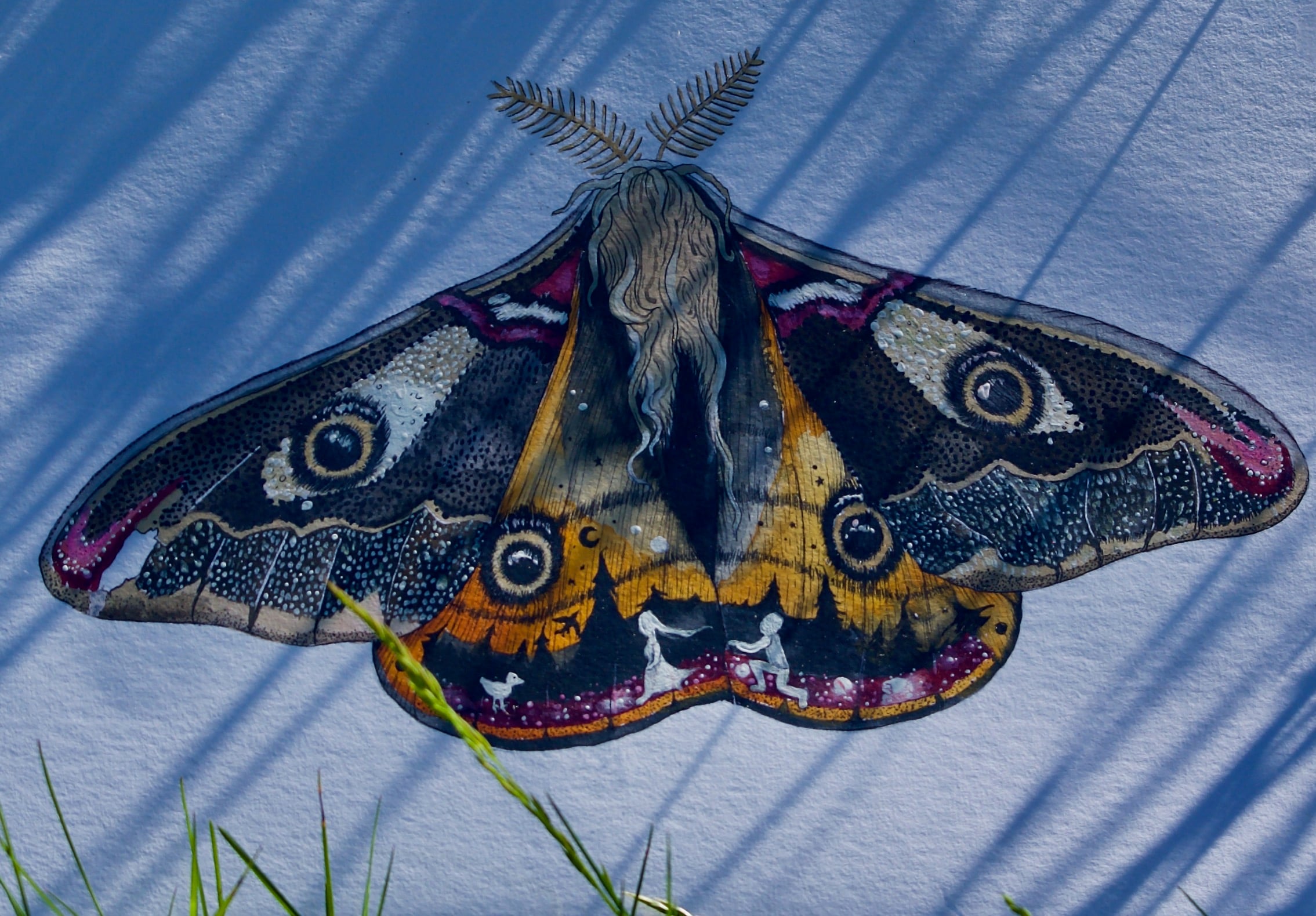 Kunstnerens illustration
Rusalka går nu